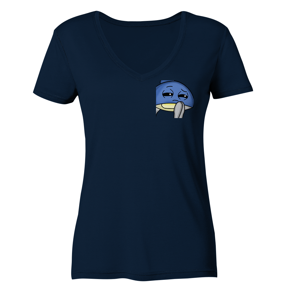 MonaLeesa HolgerHmm - Ladies V-Neck Shirt