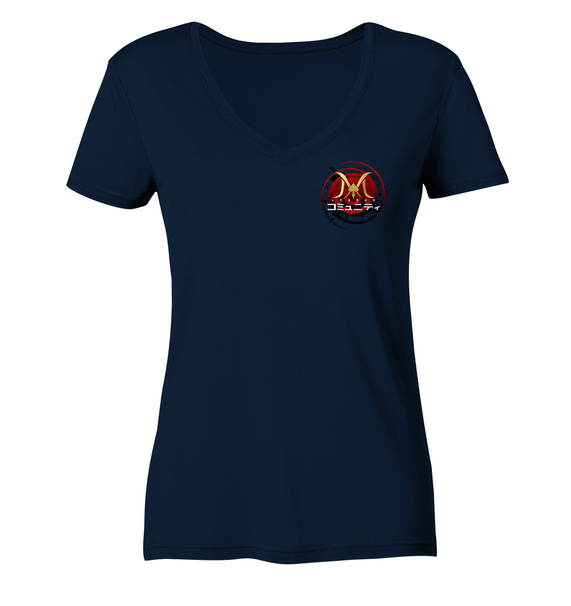 Majin Dhalucard League Logo - Ladies V-Neck Shirt