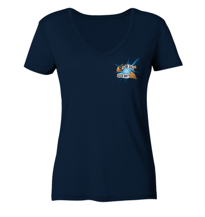 Vischuh21 Glückskeks - Ladies V-Neck Shirt