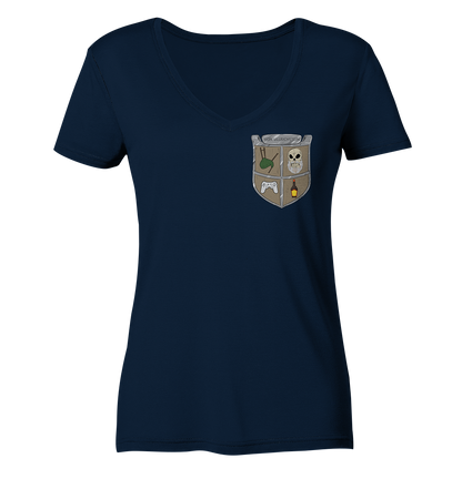 MichaelvonUllrichstein Wappen - Ladies V-Neck Shirt
