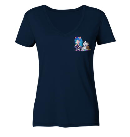 Vuipecula Logo - Ladies V-Neck Shirt