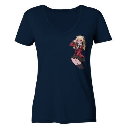 Miezchen Peace - Ladies V-Neck Shirt