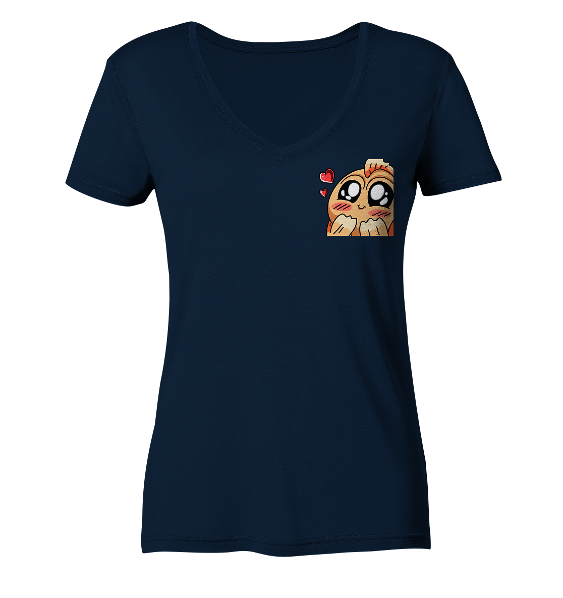 Glupshi Cute - Ladies V-Neck Shirt