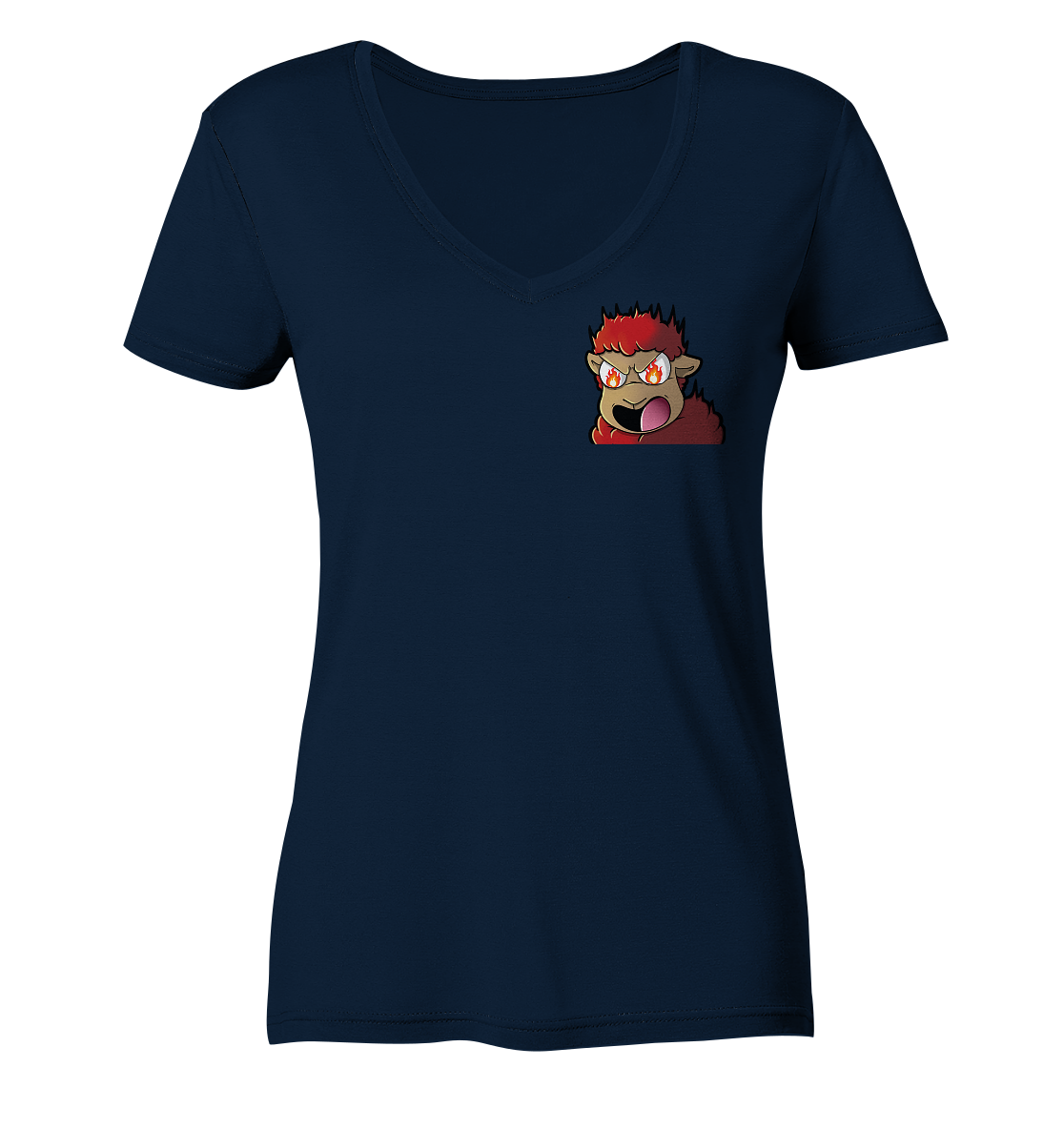 ArtemizPlayz Rage - Ladies V-Neck Shirt