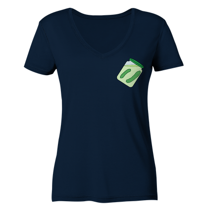 Aylana87 Gurkenwasser - Ladies V-Neck Shirt