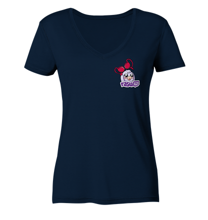 rasuTV BH - Ladies V-Neck Shirt