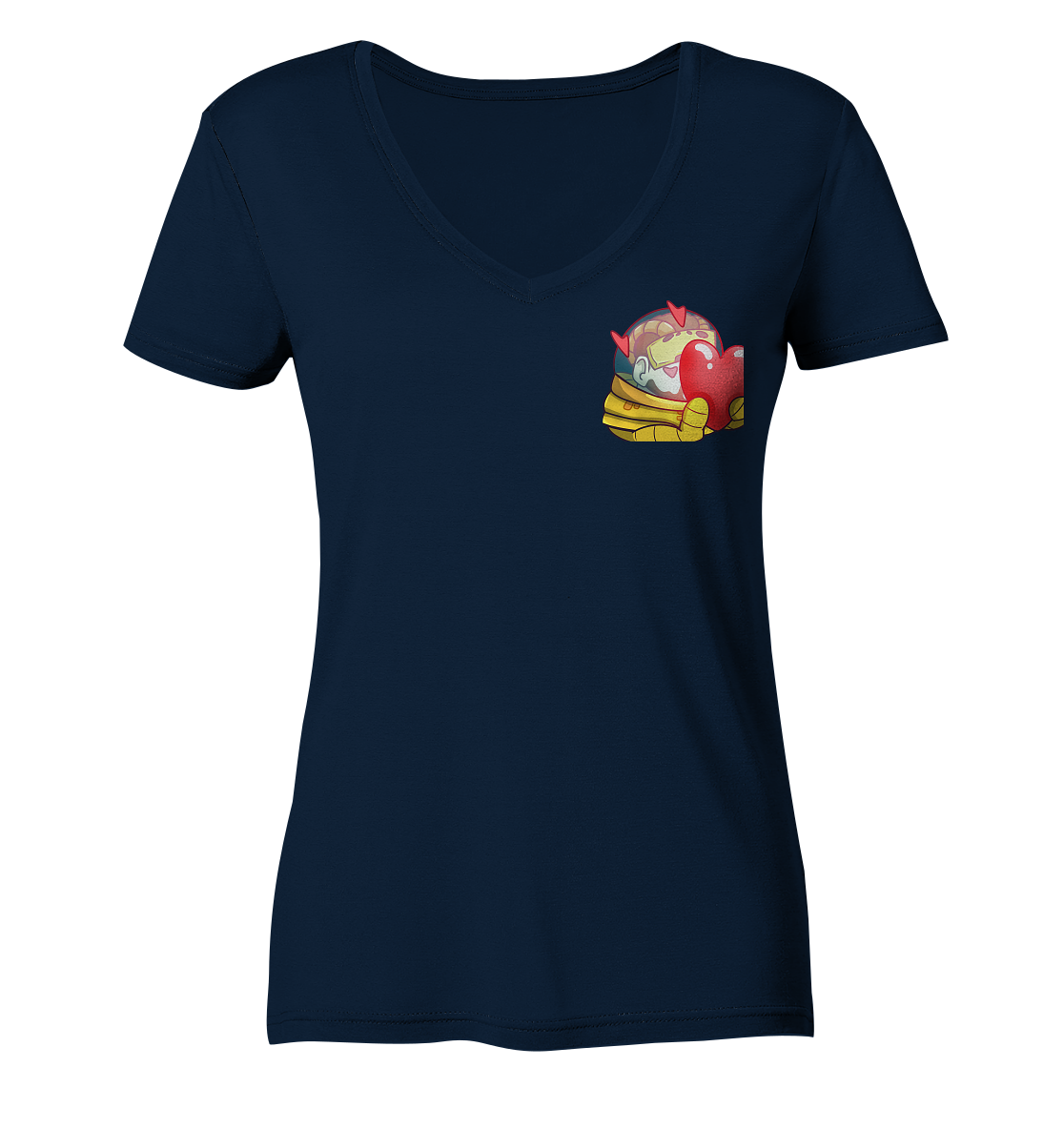 inVertLance Love - Ladies V-Neck Shirt