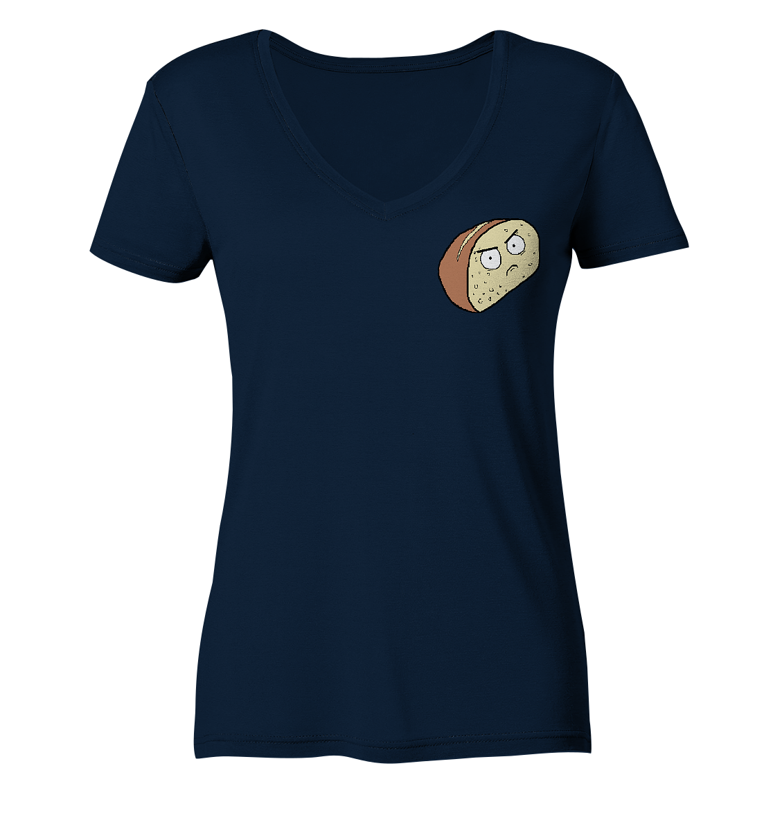 Aylana87 Brotkanten - Ladies V-Neck Shirt