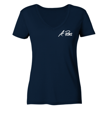 Adropon Unterschrift - Ladies V-Neck Shirt