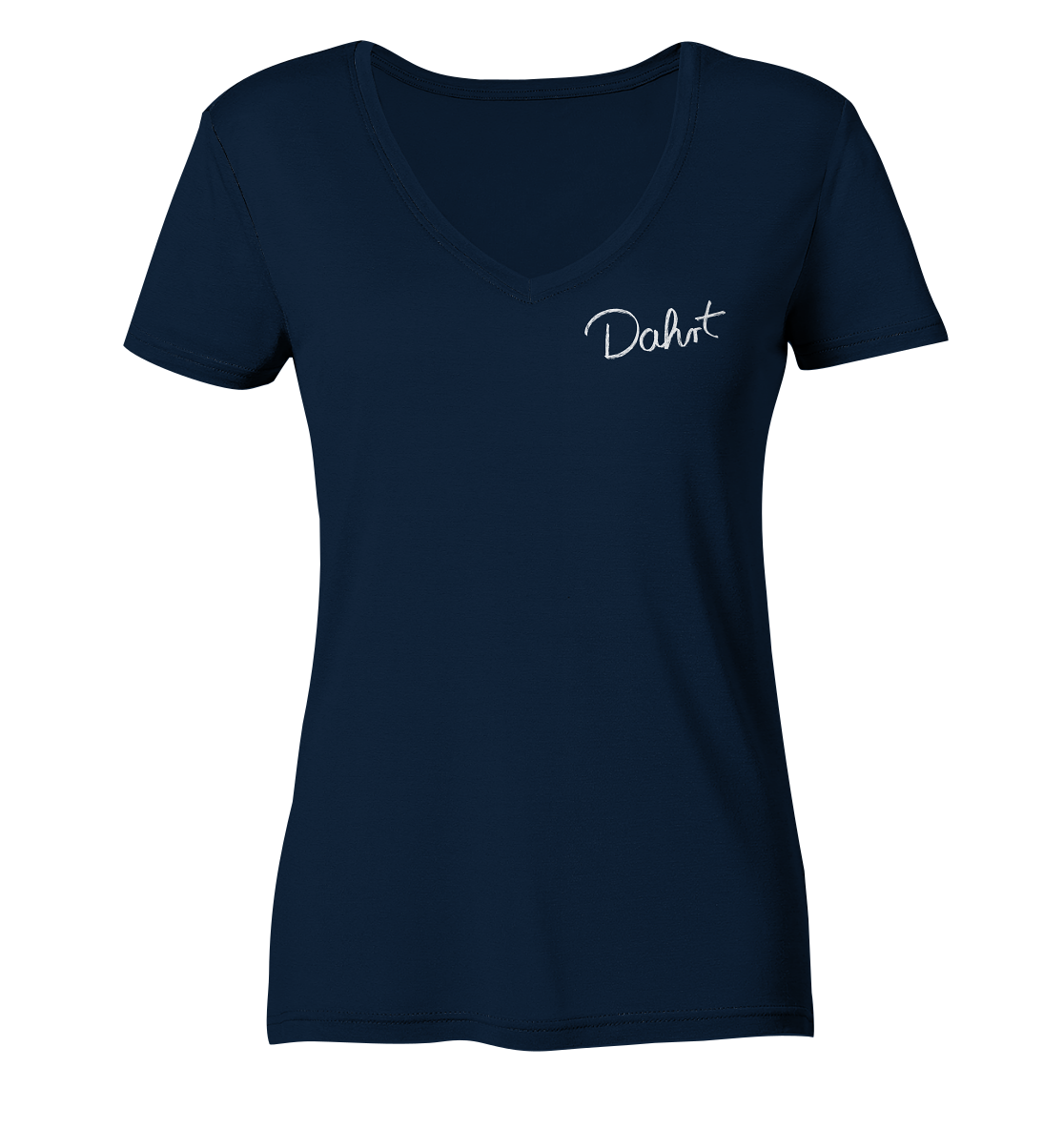 D4HRT Unterschrift - Ladies V-Neck Shirt