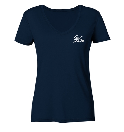 TheSasa Unterschrift - Ladies V-Neck Shirt
