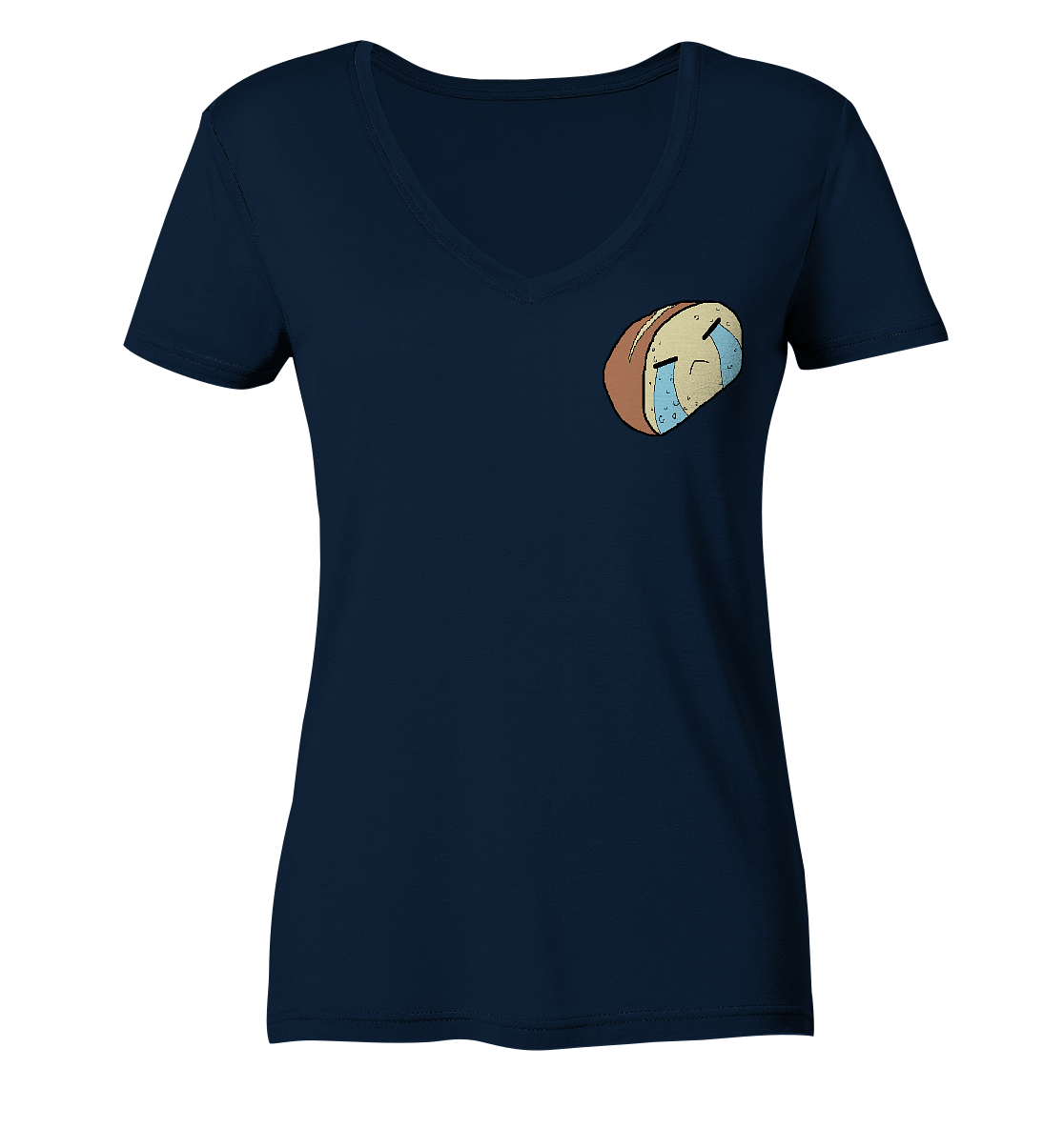Aylana87 BrotkantenCRY - Ladies V-Neck Shirt