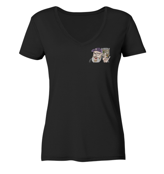 MichaelvonUllrichstein Logo - Ladies V-Neck Shirt