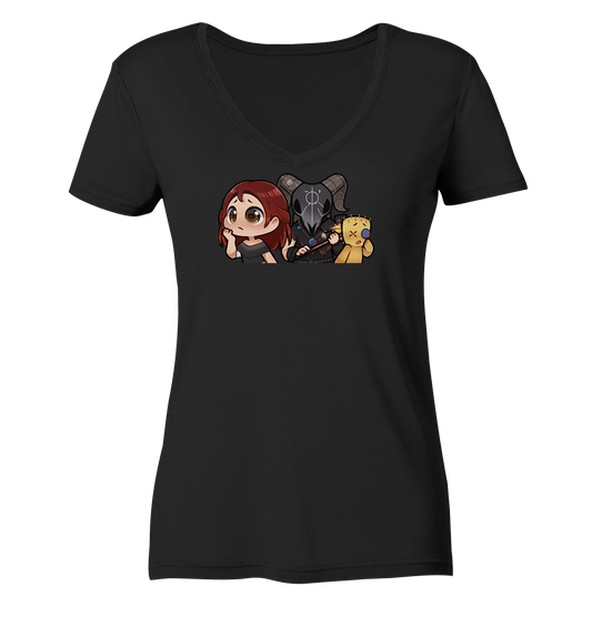 KoRngirL81 Huntress - Ladies V-Neck Shirt