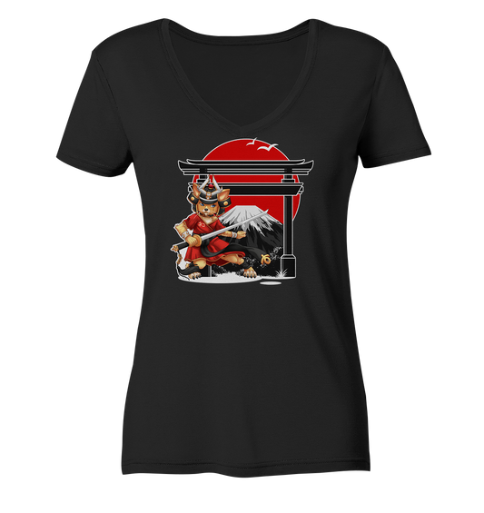 FeineKatze Legendary - Ladies V-Neck Shirt
