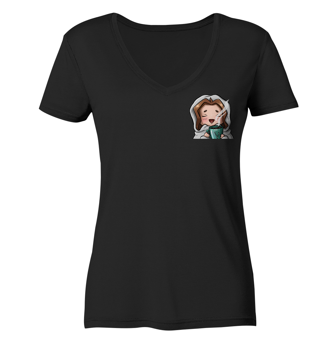 La_N00ba Comfy - Ladies V-Neck Shirt