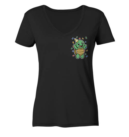 Lillimon Party - Ladies V-Neck Shirt