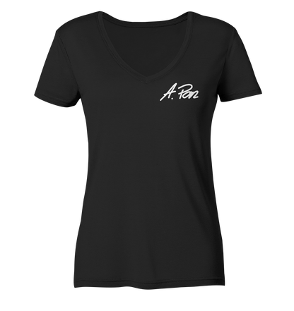 Adropon Unterschrift - Ladies V-Neck Shirt