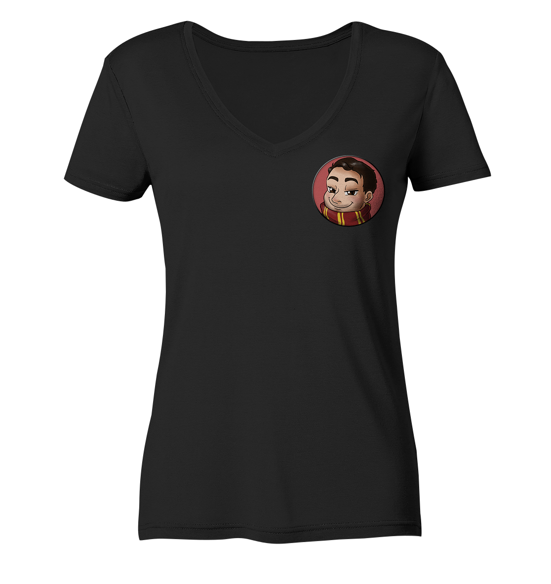 Marl3xius Logo - Ladies V-Neck Shirt