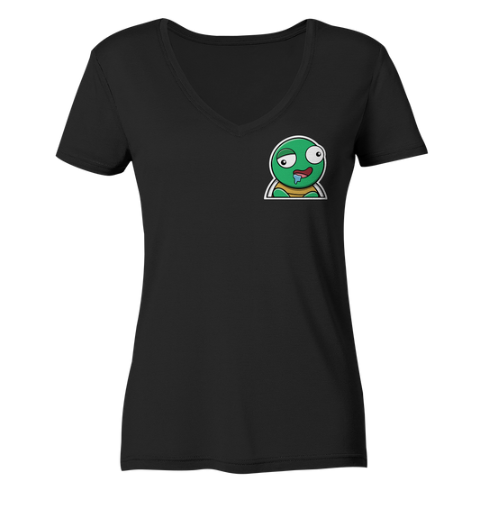 Lillimon Drool - Ladies V-Neck Shirt