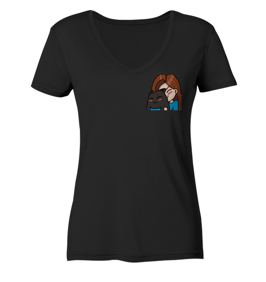 MonaLeesa Hug - Ladies V-Neck Shirt