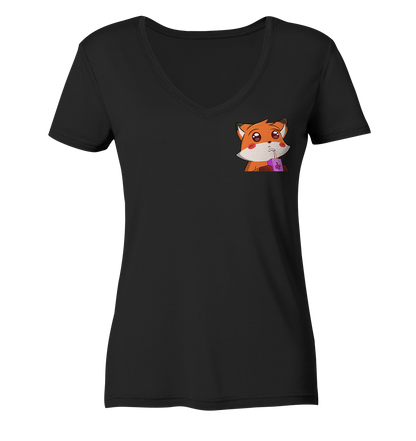 ChaosSchmiddi Sip - Ladies V-Neck Shirt