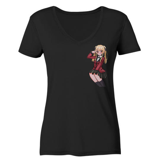 Miezchen Peace - Ladies V-Neck Shirt