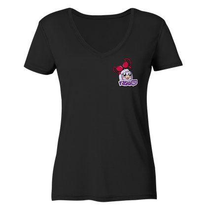 rasuTV BH - Ladies V-Neck Shirt