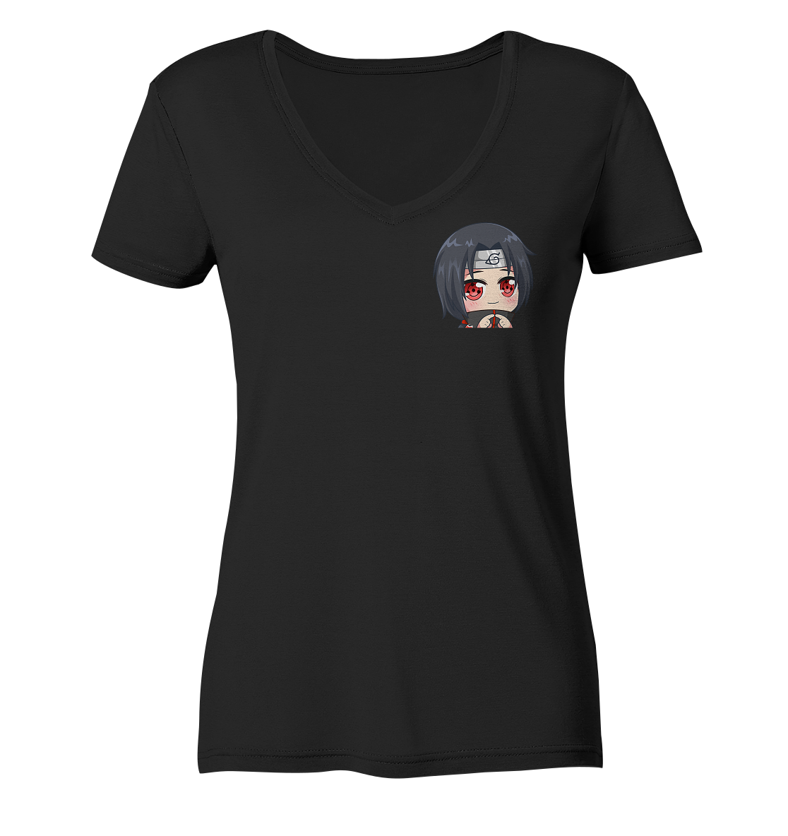 xMK4Yx Shy - Ladies V-Neck Shirt