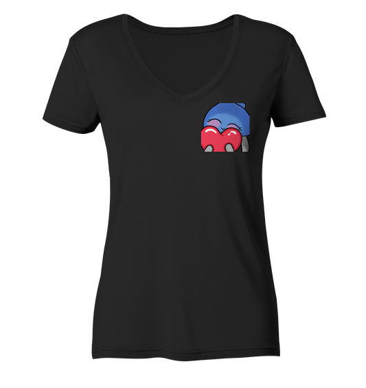 MonaLeesa HolgerLove - Ladies V-Neck Shirt