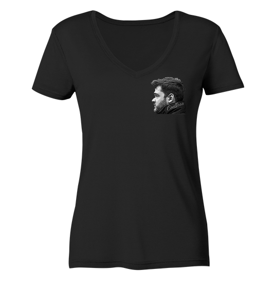 Ceellooo Logo 1 - Ladies V-Neck Shirt