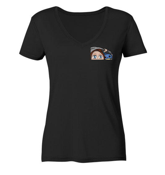 MonaLeesa Lurk - Ladies V-Neck Shirt