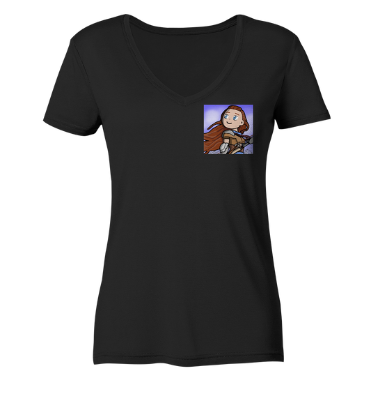 MonaLeesa Aloy - Ladies V-Neck Shirt