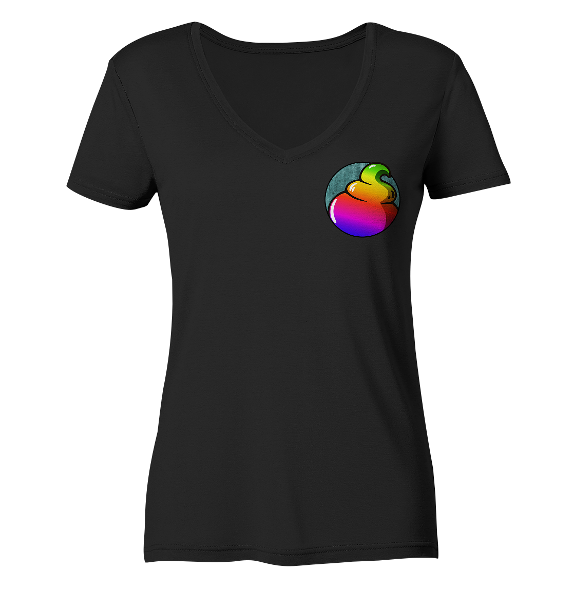 BlaBlubzZ Pride - Ladies V-Neck Shirt