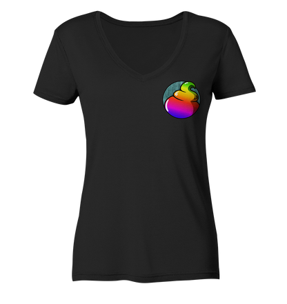 BlaBlubzZ Pride - Ladies V-Neck Shirt