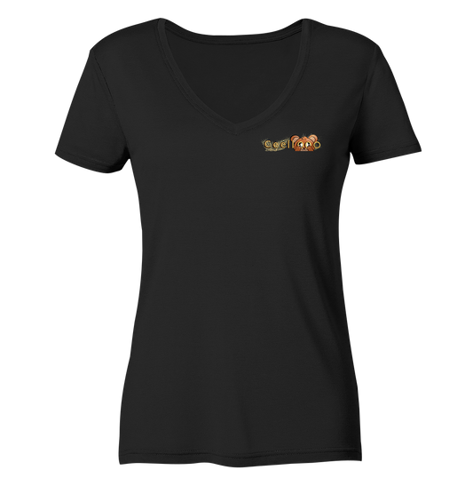 Ceellooo Logo 2 - Ladies V-Neck Shirt