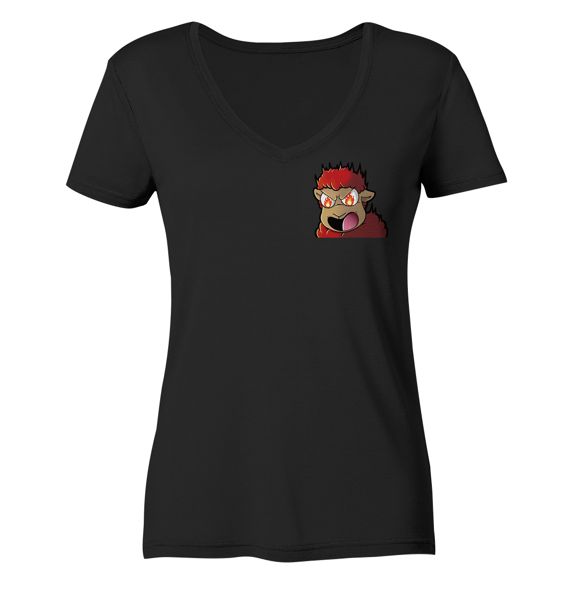 ArtemizPlayz Rage - Ladies V-Neck Shirt