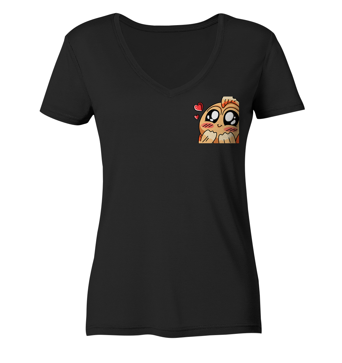 Glupshi Cute - Ladies V-Neck Shirt