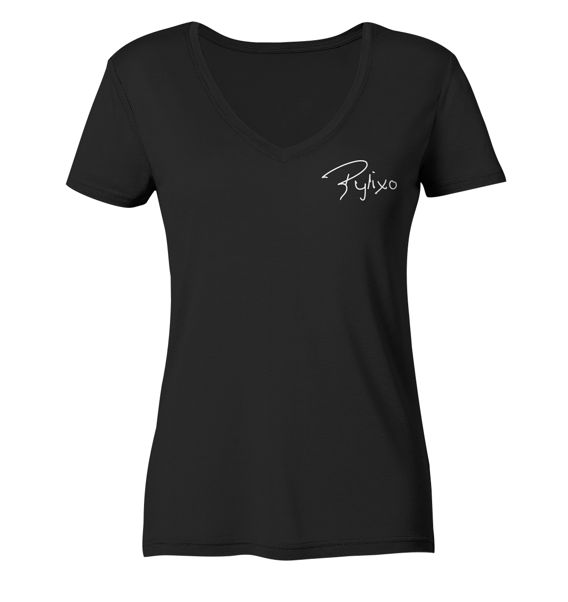 Rylixo Unterschrift - Ladies V-Neck Shirt