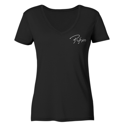 Rylixo Unterschrift - Ladies V-Neck Shirt