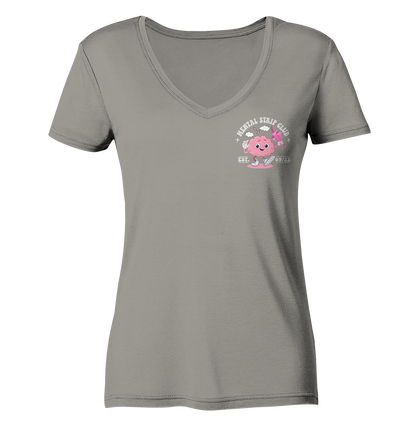 Alyna Mental Strip Club - Ladies V-Neck Shirt