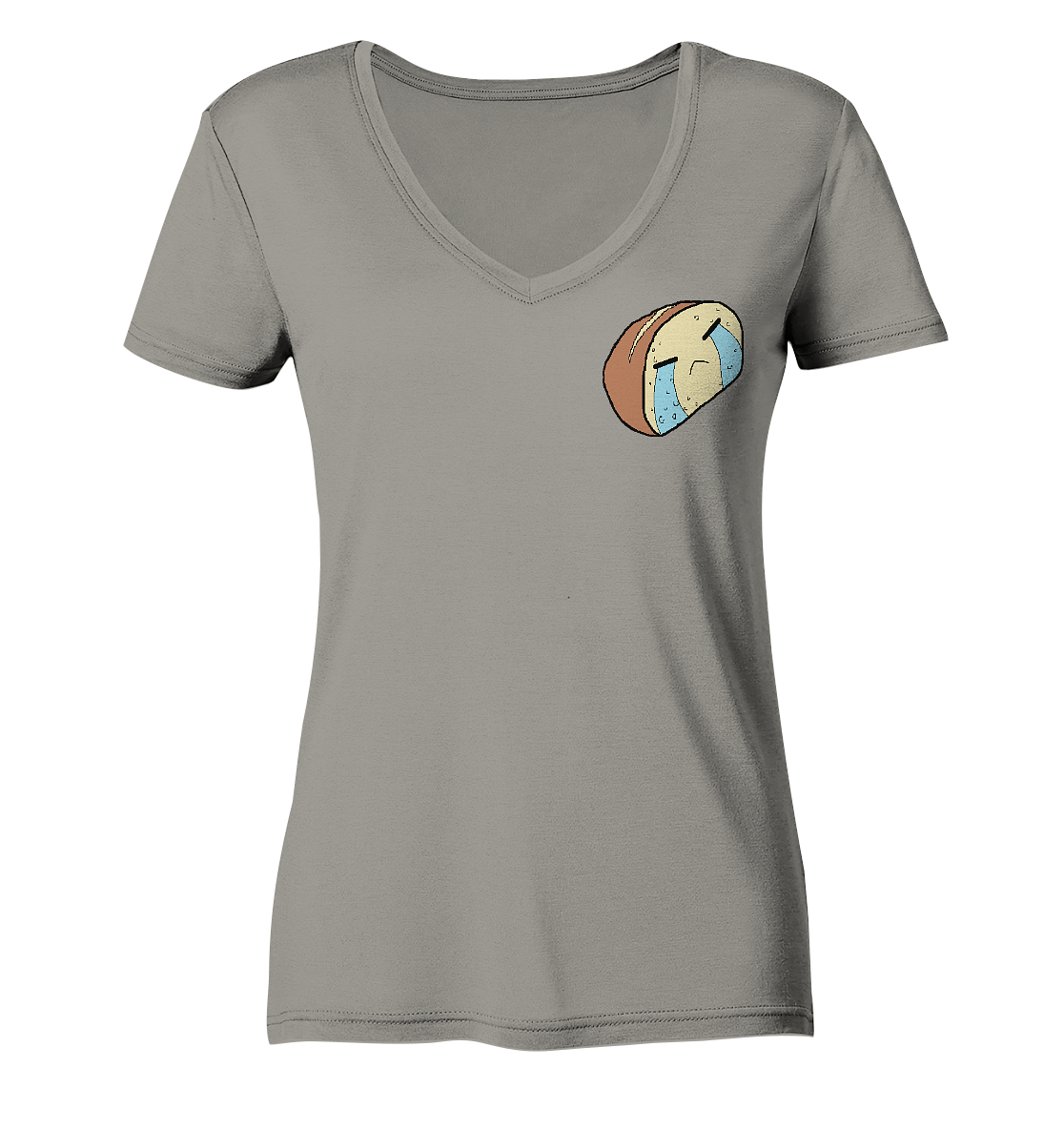 Aylana87 BrotkantenCRY - Ladies V-Neck Shirt