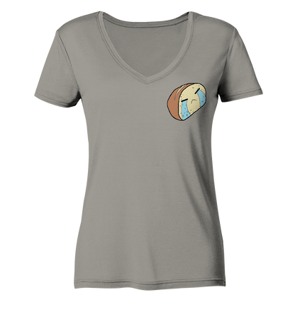 Aylana87 BrotkantenCRY - Ladies V-Neck Shirt