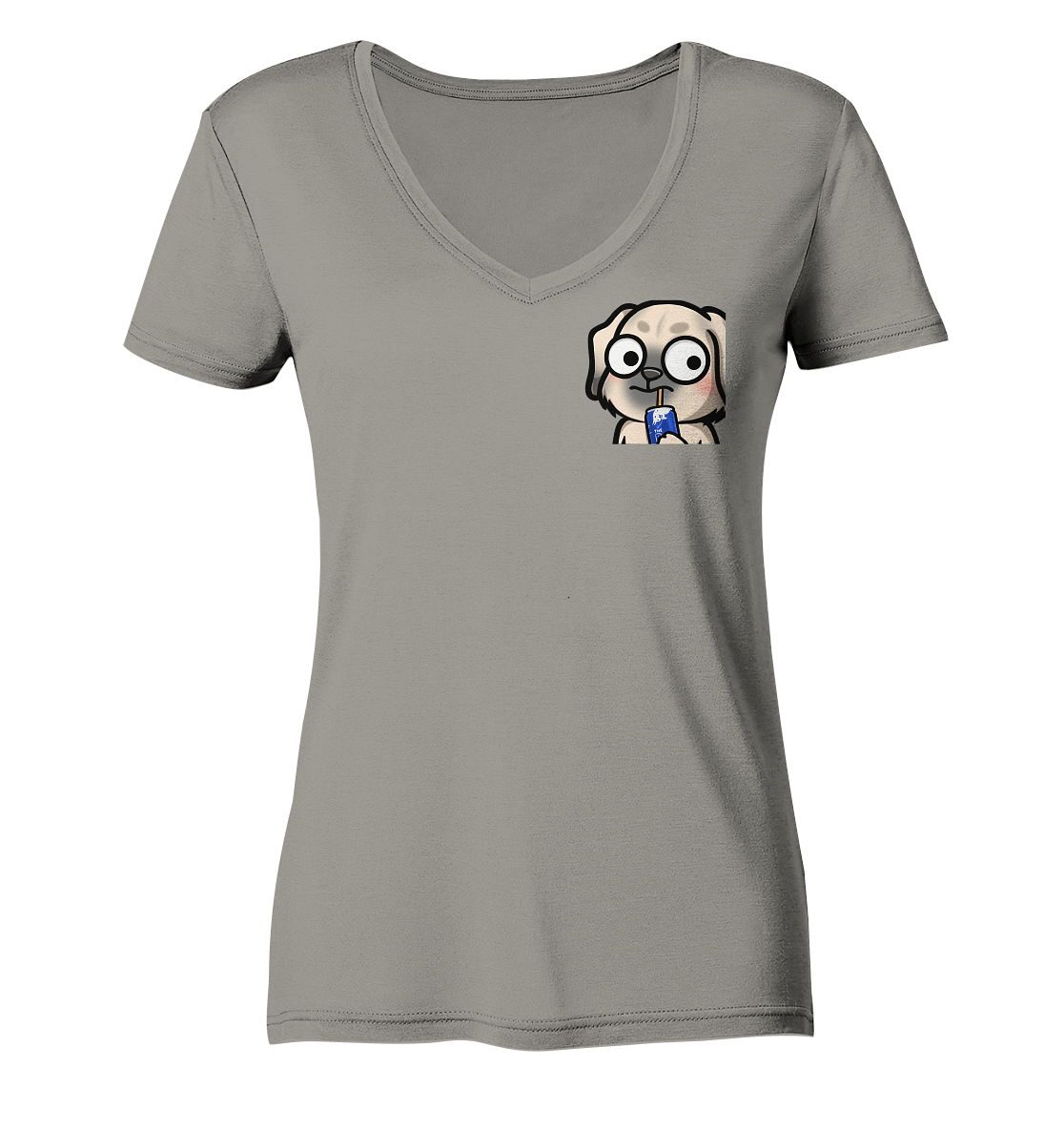 Steffsii Design4 - Ladies V-Neck Shirt