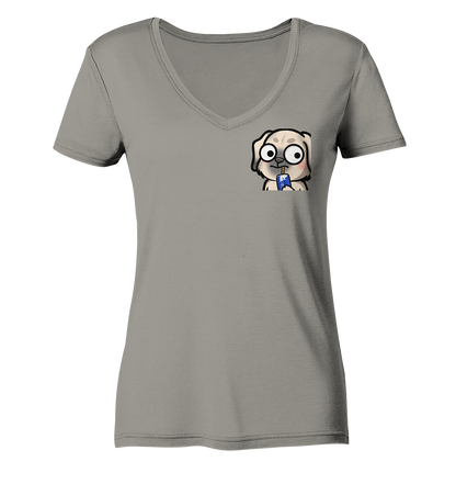 Steffsii Design4 - Ladies V-Neck Shirt