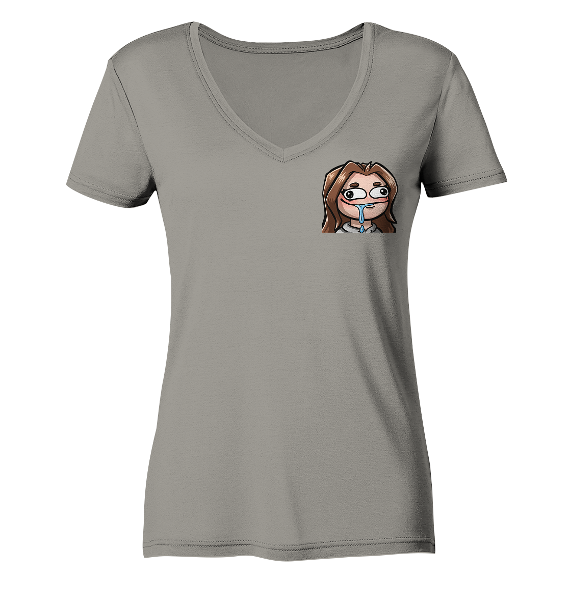 La_N00ba Derpy - Ladies V-Neck Shirt