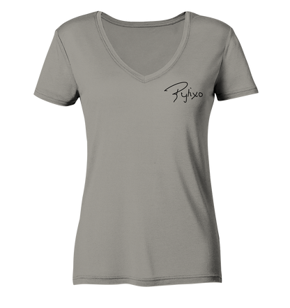 Rylixo Unterschrift - Ladies V-Neck Shirt