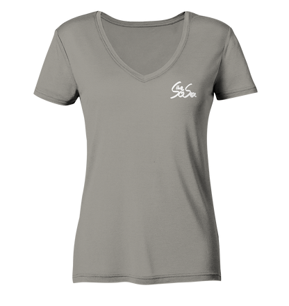 TheSasa Unterschrift - Ladies V-Neck Shirt