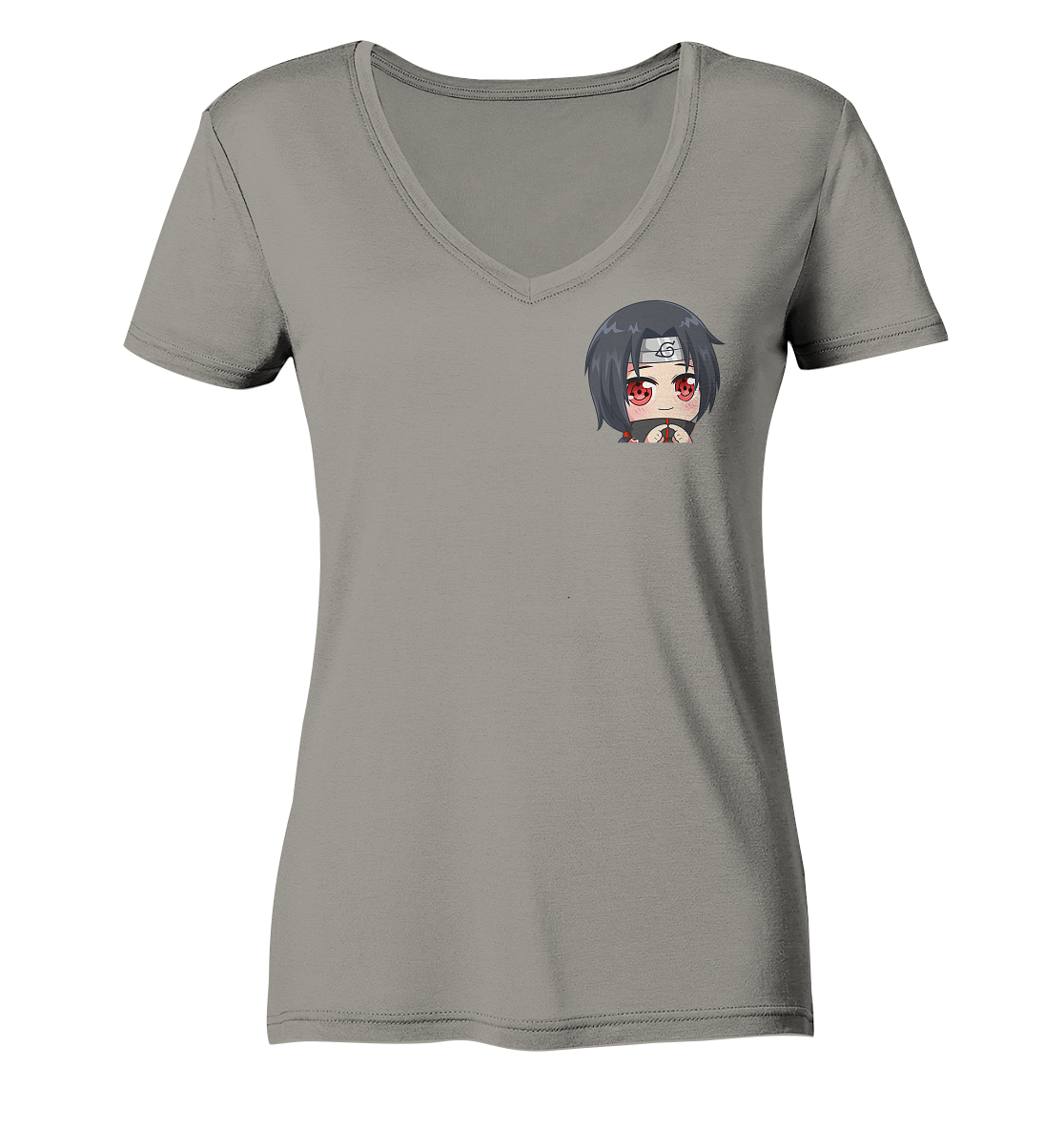 xMK4Yx Shy - Ladies V-Neck Shirt