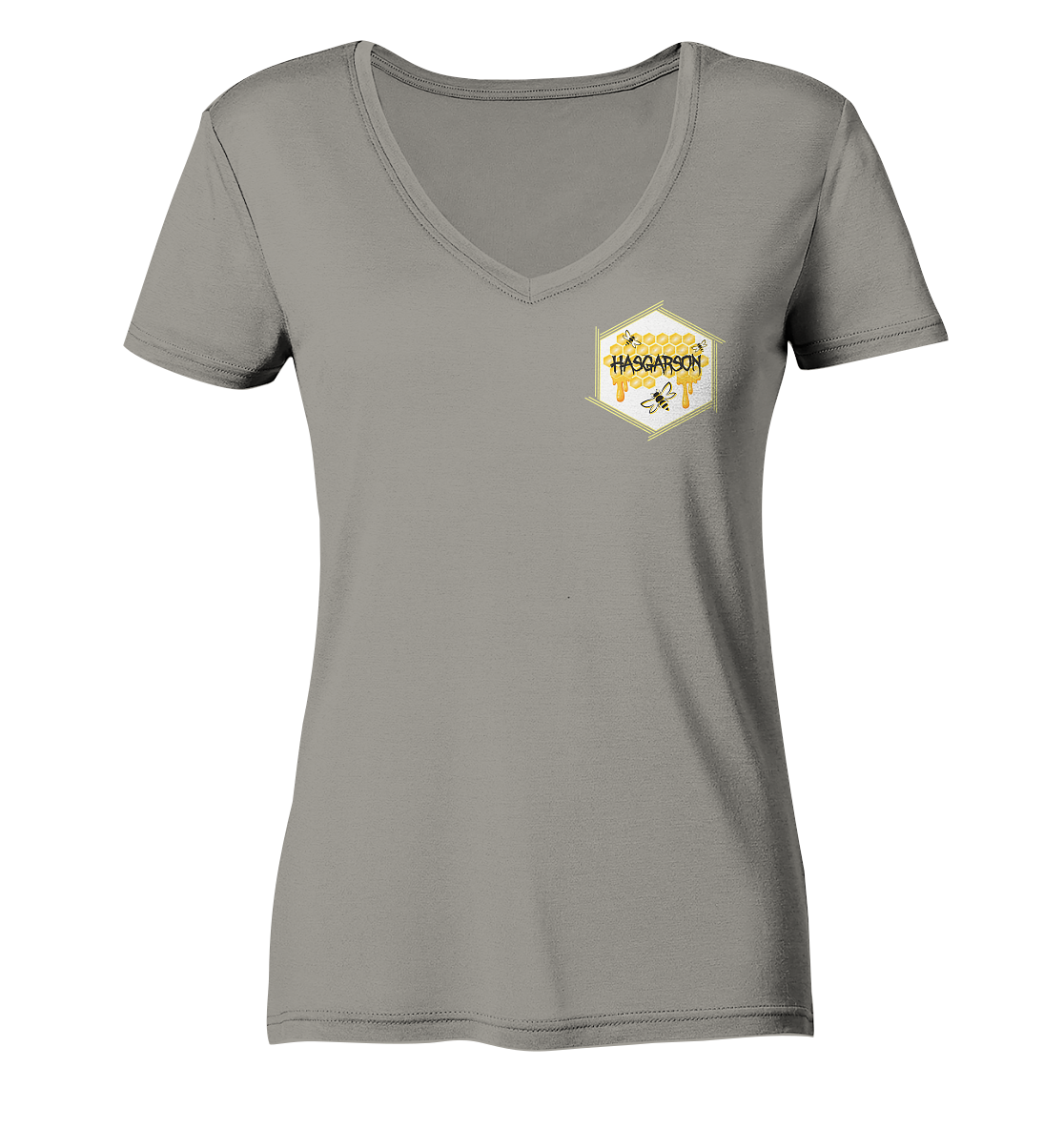 Hasgarson Wabe - Ladies V-Neck Shirt